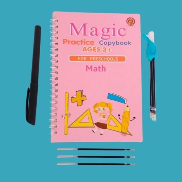 Magic Practice Copybook Set (4 Books) – Handwriting & Tracing for Kids - Image 5