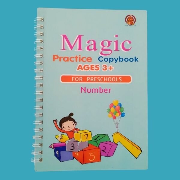 Magic Practice Copybook Set (4 Books) – Handwriting & Tracing for Kids - Image 3