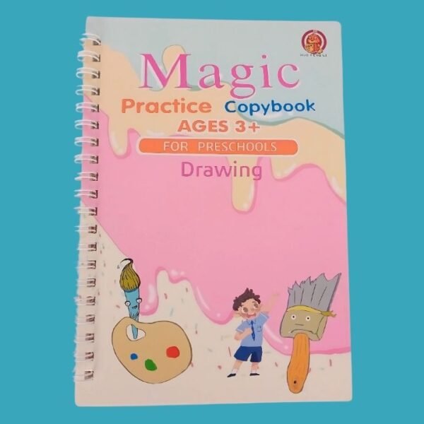 Magic Practice Copybook Set (4 Books) – Handwriting & Tracing for Kids - Image 4