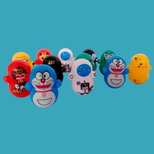 Mini Cartoon Spaceman Tumbler Toy – Fun Desktop Fidget & Stress Relief - Image 2
