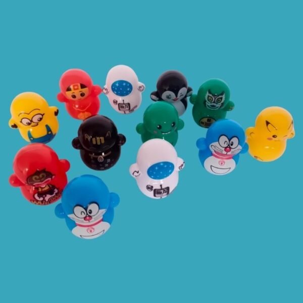 Mini Cartoon Spaceman Tumbler Toy – Fun Desktop Fidget & Stress Relief - Image 3