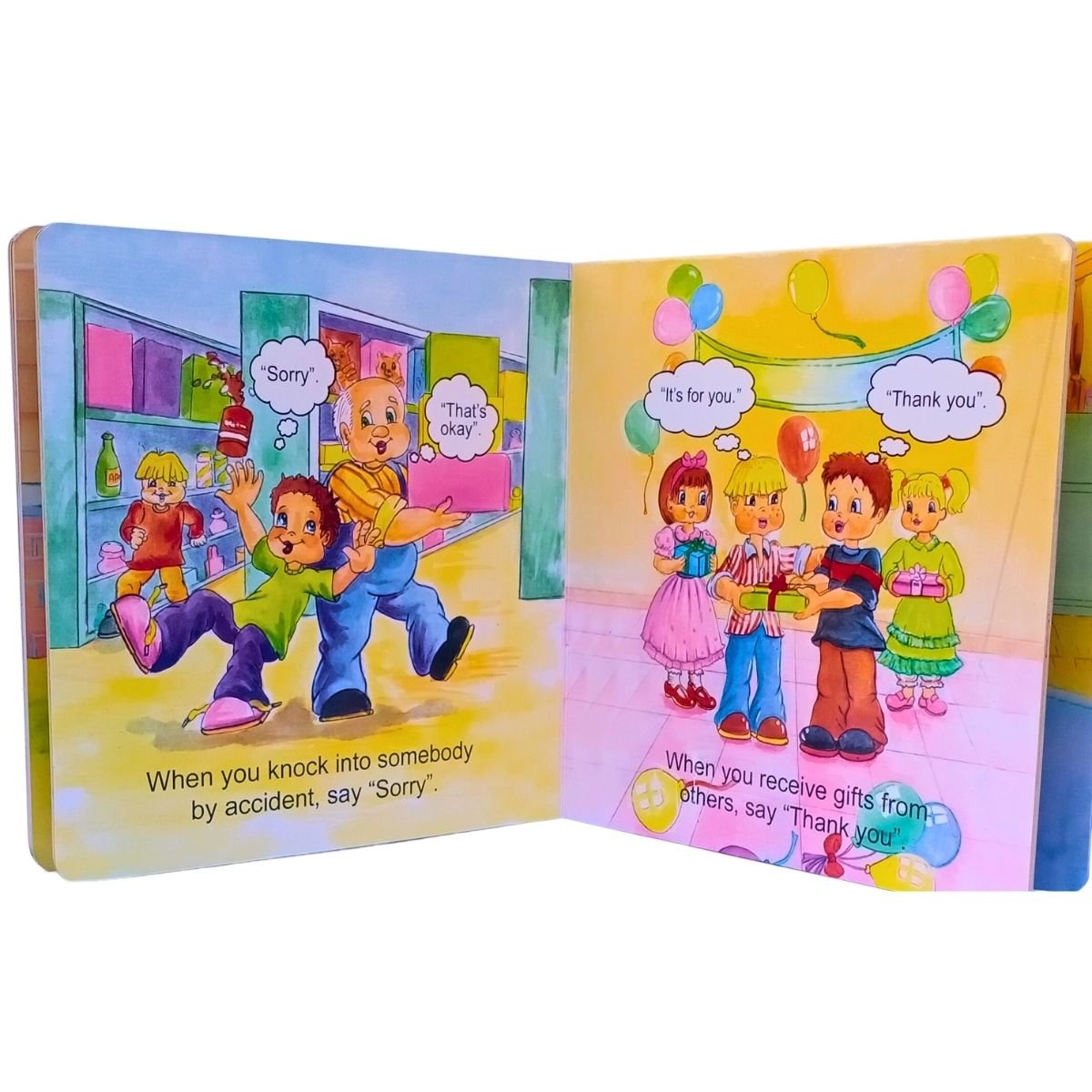 Caravan Fun to Learn – My First Book of Manners | Good Habits & Etiquette Book for Kids - Image 2