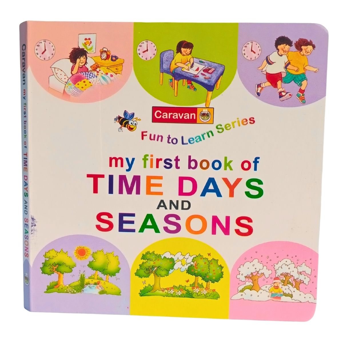 Caravan Fun to Learn – My First Book of Time, Days and Seasons | Early Learning Concept Book for Kids