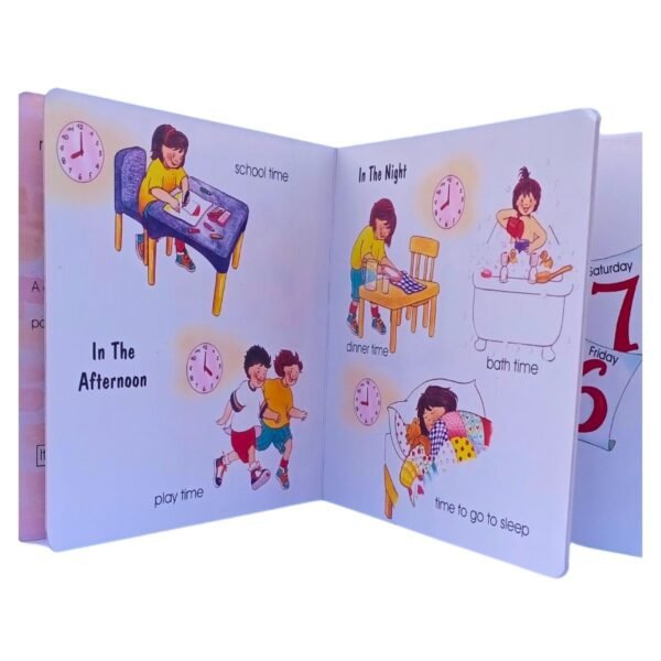 Caravan Fun to Learn – My First Book of Time, Days and Seasons | Early Learning Concept Book for Kids - Image 2