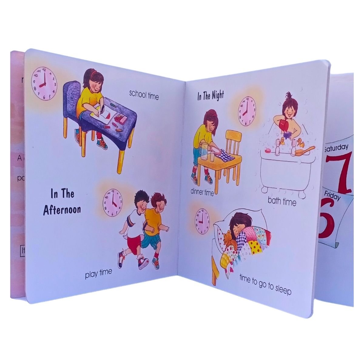 Caravan Fun to Learn – My First Book of Time, Days and Seasons | Early Learning Concept Book for Kids - Image 2