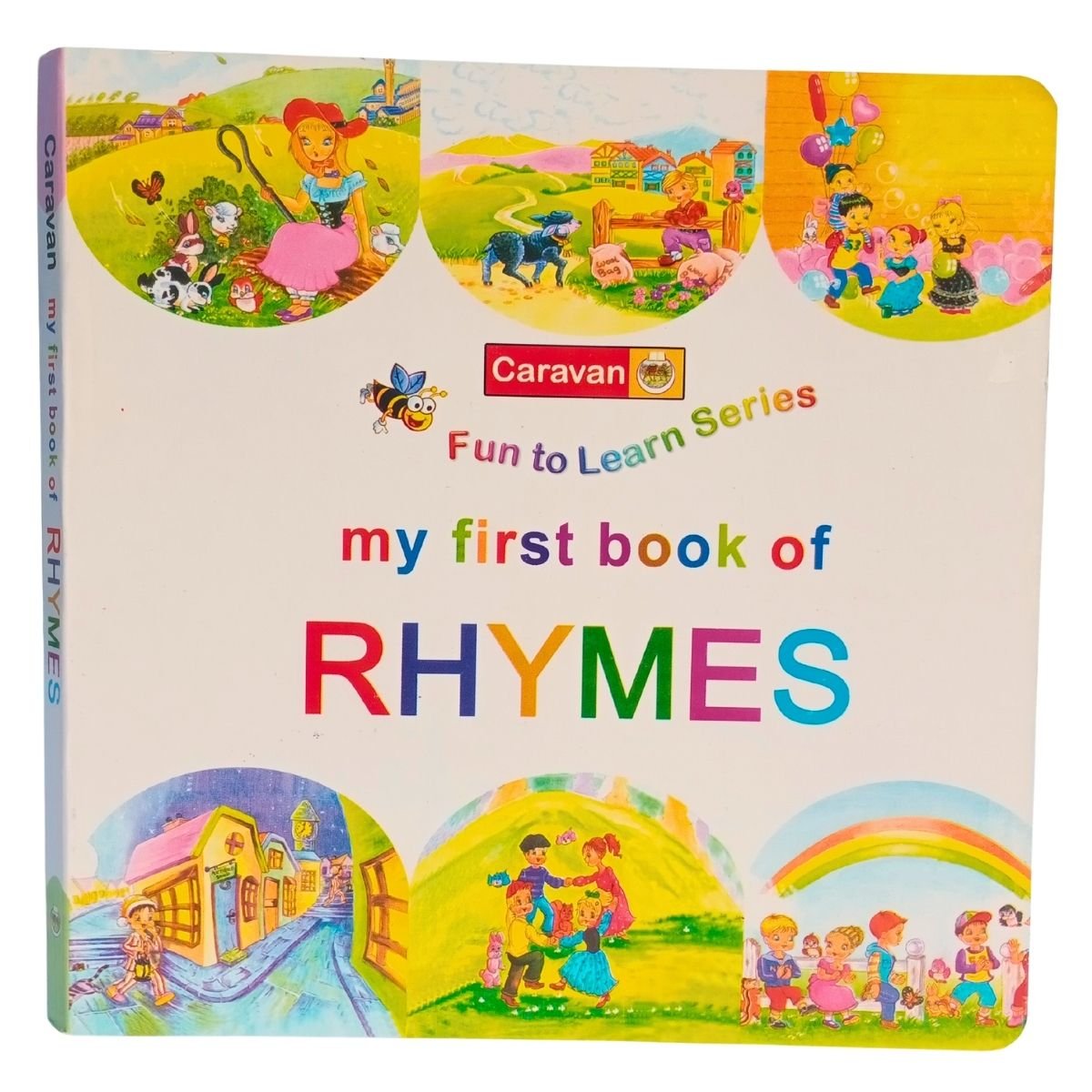 Caravan Fun to Learn – My First Book of Rhymes | Early Learning Nursery Rhymes Book for Kids