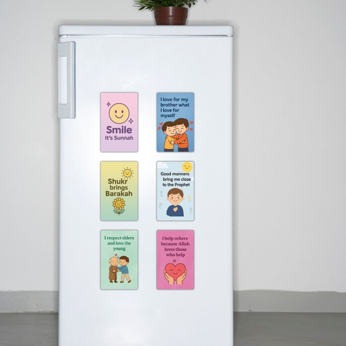 Set of 6 Islamic Affirmation Fridge Magnets - Image 3
