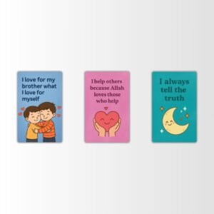 Set of 3 Motivational Fridge Magnets | Positive Character Building Cards